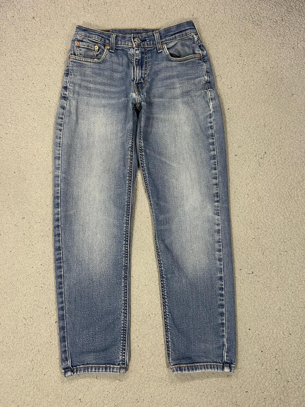 Levis 531 Jeans Mens 30x30 Blue Medium Wash Regular Straight Stretch Denim